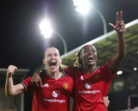 Elisabeth Terland Treble Propels United Through to The Champions League Group Stage